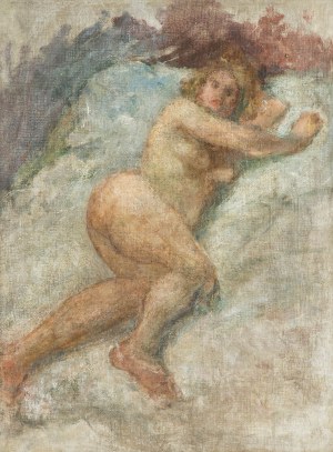Karol Larisch (1902 Kraków - 1935 pod Skoczowem/Śląsk Cieszyński), Akt leżący