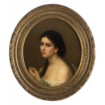 Ekaterina Nikolaevna Khilkova (1827-1876), Portret dziewczyny z sekretnikiem, ok. 1850 r.