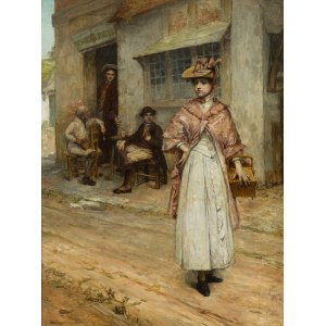 John Burr (1831 Edimbourg-1893 Londres), Scène de genre
