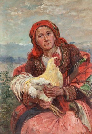 Wincenty Wodzinowski (1866 Igołomnia k. Miechowa - 1940 Kraków), Biały kogut