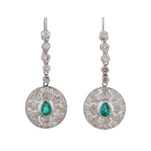 Earrings, 2nd half of the 20th century.