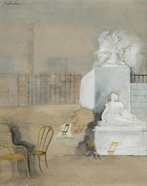 Alicja Halicka (1894 Kraków- 1975 Paryż), Pomnik Renommée w Tuileries w Paryżu
