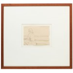 Jerzy Nowosielski (1923 Kraków - 2011 tamże), Kobieta na plaży, 1962 r.