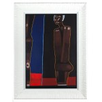 Jerzy Nowosielski (1923 Kraków - 2011 tamże), Dziewczyna z lustrem, 1997 r.