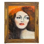 Joanna Rusinek (born 1979 Ostroleka), Girl on red background