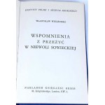 WIELHORSKI - WSPOMNIENIA Z PRZEŻYĆ W NIEWOLI SOWIECKIEJ