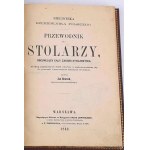 HEURICH - PRZEWODNIK DLA STOLARZY wyd. 1862 drzeworyty
