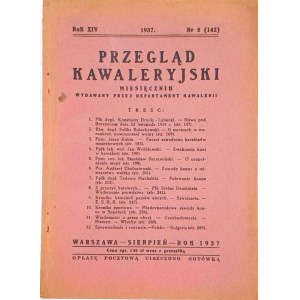 PRZEGLĄD KAWALERYJSKI Nr 8 (142) 1937