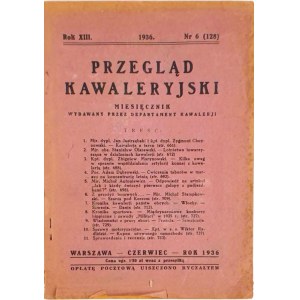 PRZEGLĄD KAWALERYJSKI Nr 6 (128) 1936