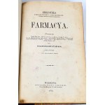 DUFLOS, FABIAN - FARMACYA t.2, wyd. 1875