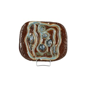 A. ZAJĄC, Plakieta dekoracyjna, Mirostowickie Zakłady Ceramiczne