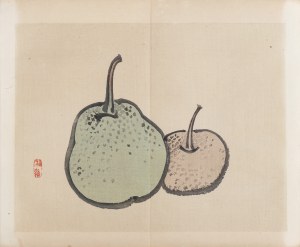 Kōno Bairei (1844-1895), wyd. Yamada Shinzaburo, Owoce, Kioto, 1913 r.