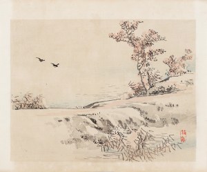 Kōno Bairei (1844-1895), wyd. Yamada Shinzaburo, Jesień, Kioto, 1913 r.
