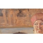 Jacek Malczewski (1854 Radom - 1929 Krakow), Portrait of Julcia, 1924