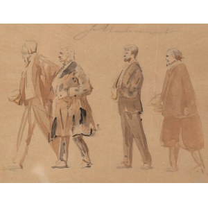 Jacek Malczewski (1854 Radom - 1929 Kraków), Szkice postaci