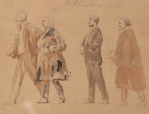 Jacek Malczewski (1854 Radom - 1929 Kraków), Szkice postaci