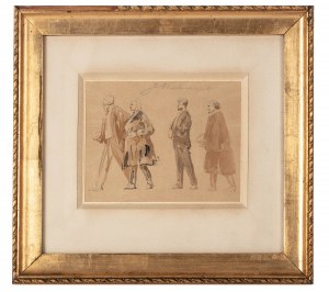 Jacek Malczewski (1854 Radom - 1929 Kraków), Szkice postaci