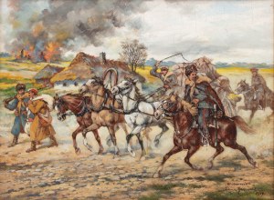 Tadeusz Rybkowski (1848 Kielce - 1926 Lwów), W odwrocie, 1919 r.