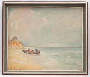 Marian Mokwa (1889 Malary - 1987 Sopot), Przy brzegu
