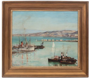 Szymon Mondzain (1888 Chełm - 1979 Paryż), Port Algieru