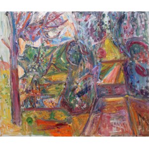 Pinchus Krémegne (1890 Zaloudock - 1981 Céret), Landscape from Ceret