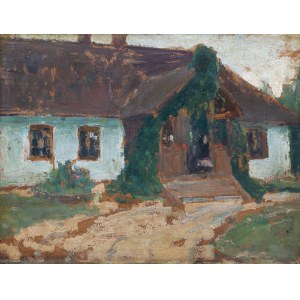 Bronisława Rychter-Janowska (1868 Kraków - 1953 tamże), Leśniczówka w Majdanie