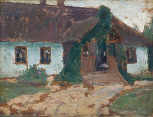 Bronisława Rychter-Janowska (1868 Kraków - 1953 tamże), Leśniczówka w Majdanie