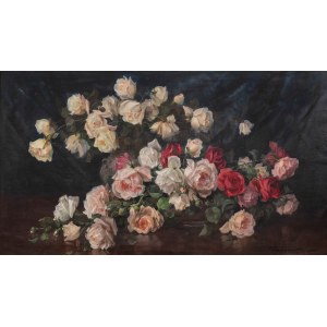 Ignacy Zygmuntowicz (1875 Warsaw-1947 Lodz), Roses