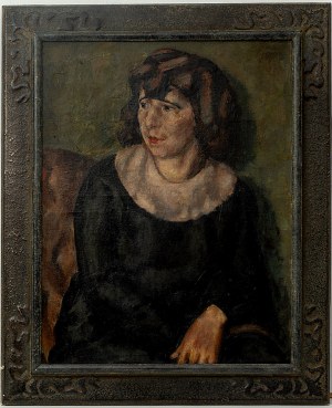 Tadeusz Cybulski (1878 Kraków - 1954 tamże), Portret kobiety