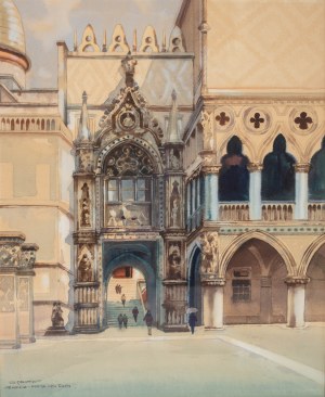 Oskar Schmidt (1908-1982), Wenecja - Porta della Carta