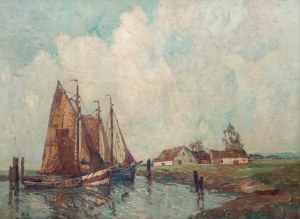 Rudolf Priebe (1889 - 1956 Rudolfstadt), Przy brzegu