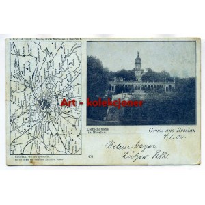 Wrocław - Breslau - Liebichshohe - Gruss
