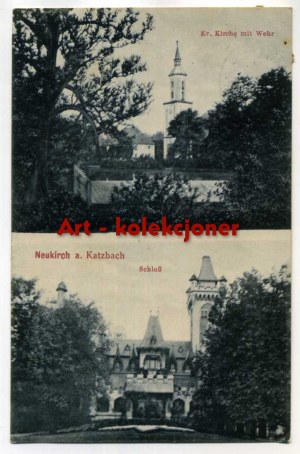 Nowy Kościół - Neukirch k. Złotoryja - Pałac - Kościół