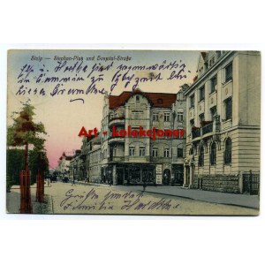 Słupsk - Stolp - Hospital Strasse