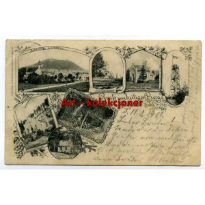 Lubawka - Liebau - Lithograph 1900.
