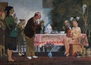 Juliusz KRAJEWSKI, DZIWNE SPOTKANIE, 1966