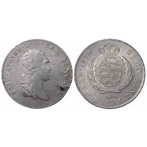 Königreich Sachsen, 1 Konventsthaler, 1810 Jahr, SGH