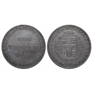 Kurfürstentum Hessen, 1 Reichsthaler, Jahr 1841