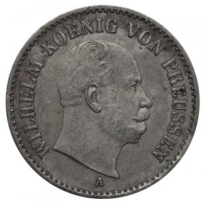 Kingdom of Prussia, ⅙ Thaler, 1867 year, A