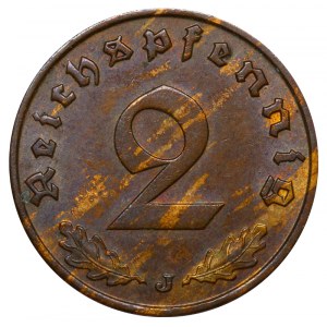 Germany, 2 Reichspfennig, 1939 year, J