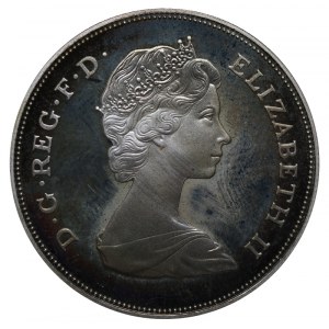 United Kingdom, 25 Pence, 1980 year, 80th birthday of Queen Elizabeth the Queen Mother