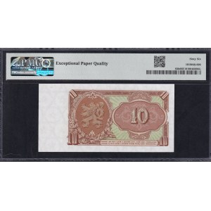 Czechoslovakia, 10 Korun, 1953, Gem UNC 66 EPQ