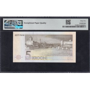 Estonie, 5 Krooni, 1992 (1994), Gem UNC 65 EPQ