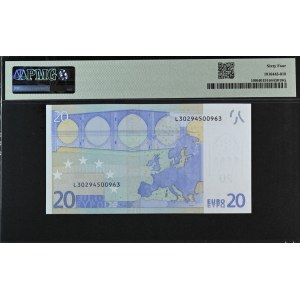 European Union, 20 Euro, 2002, Choice UNC 64