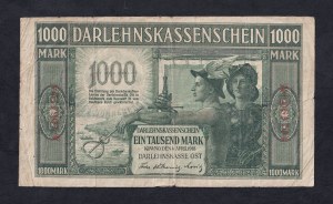 Germany, 1000 Mark, 1918, F