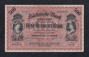 Germany, 500 Mark, 1911, VF