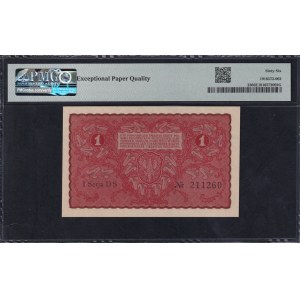 Polen, 1 Marka, 1919, Gem UNC 66 EPQ