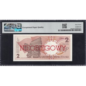 Polen, 2 Zlote, 1990, Superb Gem UNC 67 EPQ