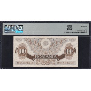 Romania, 100 Lei, 1947, Choice UNC 64