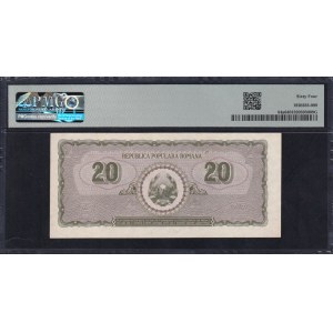 Romania, 20 Lei, 1950, Choice UNC 64